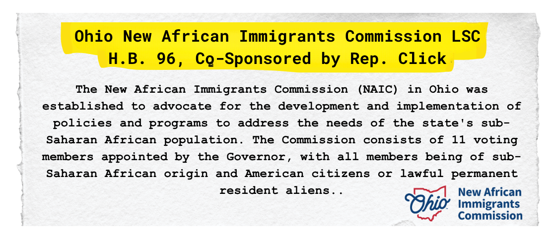 Gary Click co-sponsors funding for Somali migrants