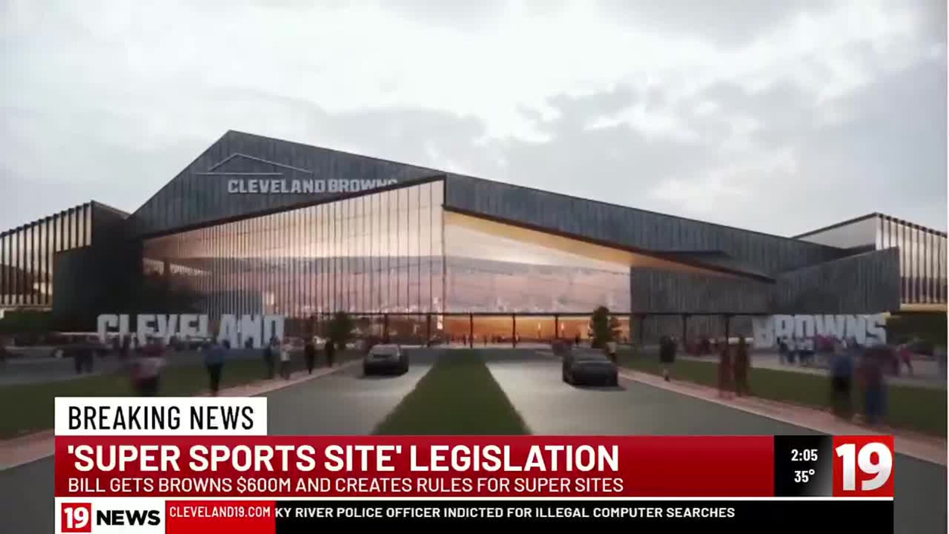 Gary Click backed $600 million stadium deal for Cleveland Browns